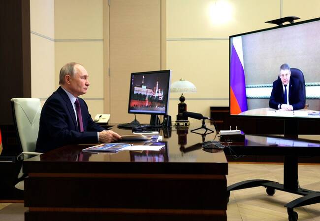 image-Вопросы образования обсуждались на встрече Президента России Владимира Путина с Губернатором Брянской области Александром Богомазом