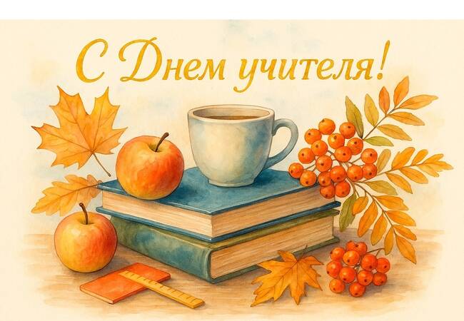 image-Поздравляем с Днём учителя