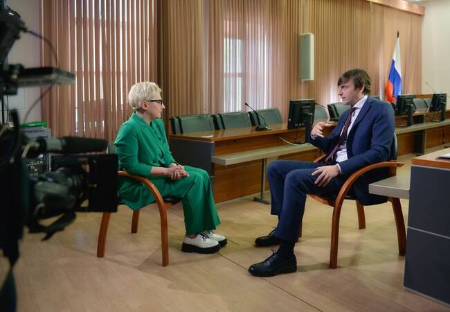 image-Интервью Министра просвещения Российской Федерации Сергея Кравцова телеканалу «Россия 24»