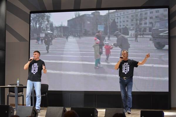 image-В центре «ОГМА» представлен авторский музыкальный военно-патриотический проект