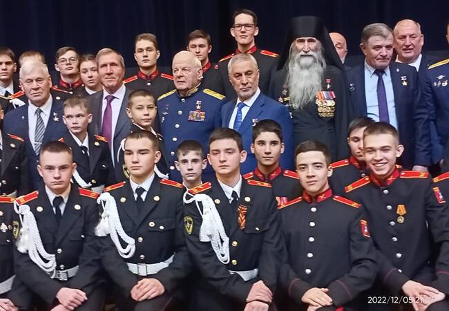 image-Клинцовские кадеты в Кремле!