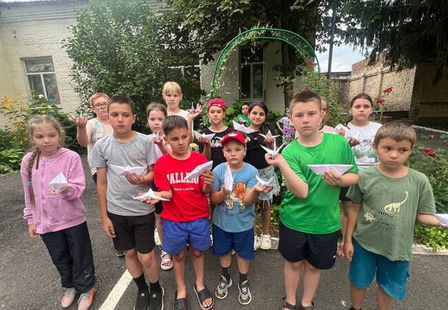 image-Отдыхающие санатория «Солнышко» почтили память детей Донбасса