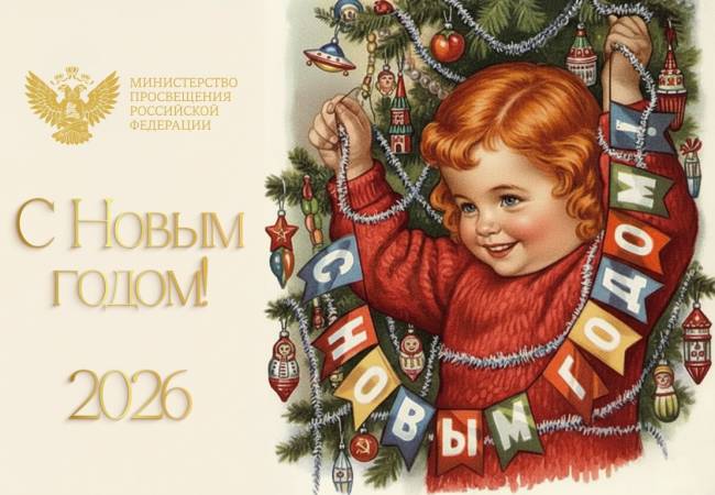 image-Новогоднее обращение Министра просвещения России Сергея Кравцова