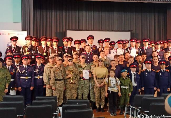image-Кадеты Стародубского казачьего кадетского корпуса одержали победу в регионально-войсковом этапе Всероссийской спартакиады допризывной казачьей молодежи