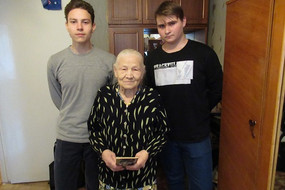 Студенты техникума встречаются с малолетней узницей Лобановой ТФ 2019