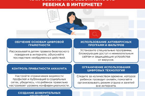 10-Как обеспечить безопасность ребенка в Интернете